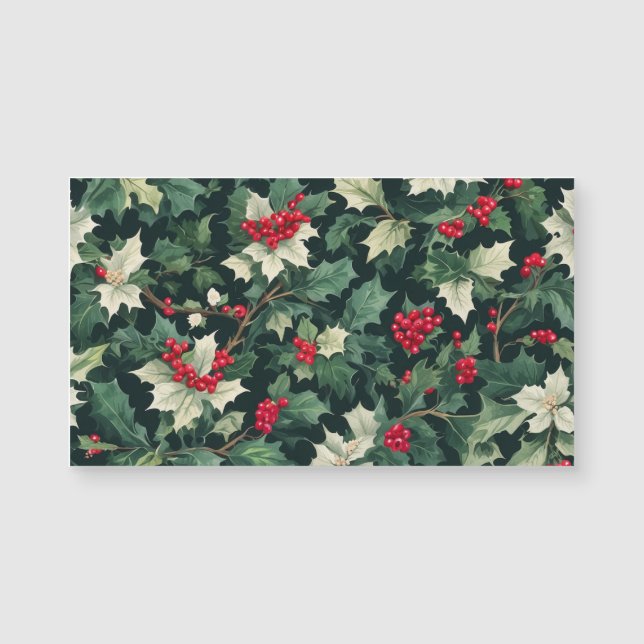 Motif Holiday Holly (Devant)