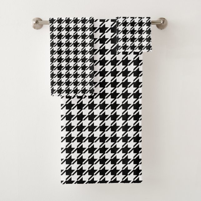 Motif Houndstooth BW (En situation)