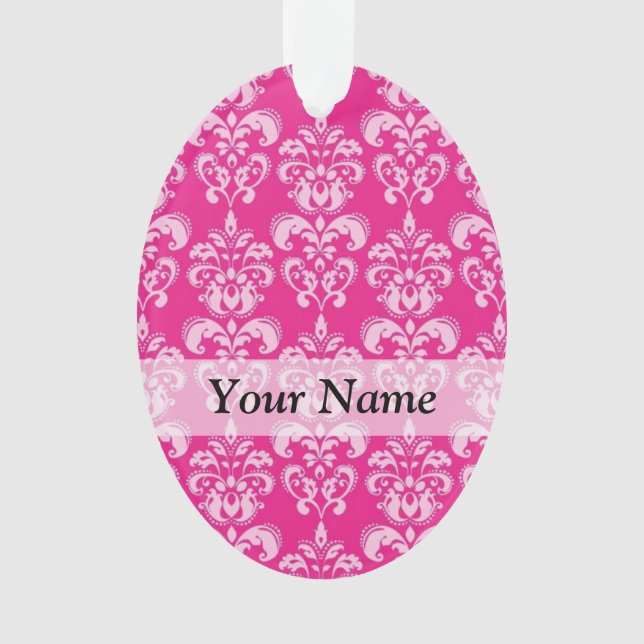 Motif humide rose chaud (devant)
