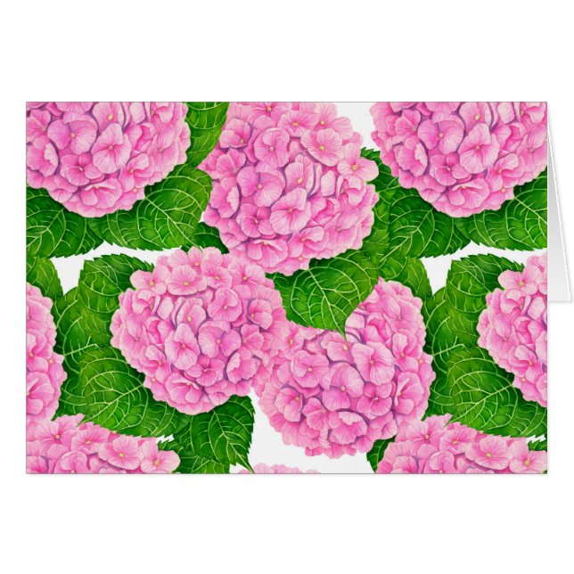 Motif Hydrangea (Devant horizontal)