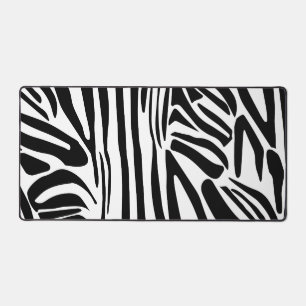 Motif Imprimé Zèbre Noir et Blanc Gras