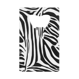 Motif imprimé zèbre noir et blanc gras
