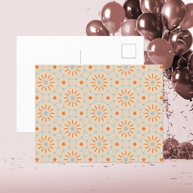 Motif inspiré par Fireworks - Carte postale (Créateur téléchargé)