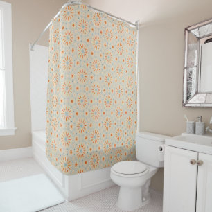 Motif inspiré par Fireworks - Rideau de douche