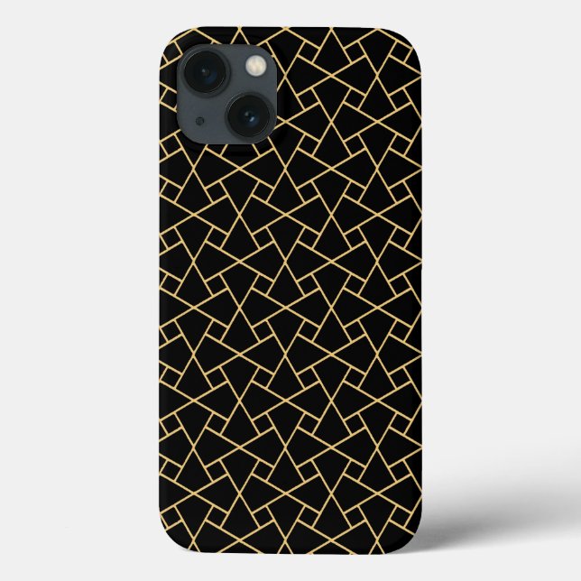 Motif islamique noir personnalisé iPhone 6 Coque X (Verso)
