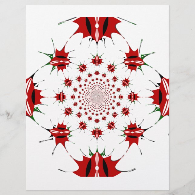 Motif kényan du bouclier national du pavillon kalé (Devant)