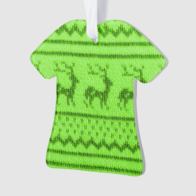 Motif laid de chandail de Noël (devant)