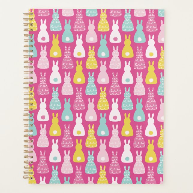 Motif lapin rose (Devant)