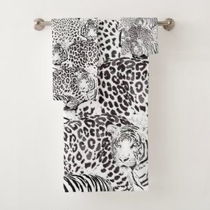 Motif Léopard Noir Tigre Animaux