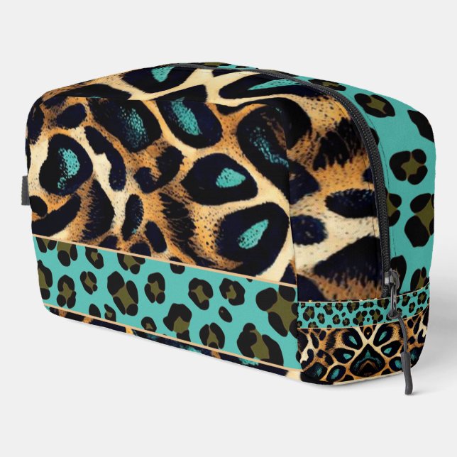 MOTIF LEOPARD - Sac de toilette (Coin droit)