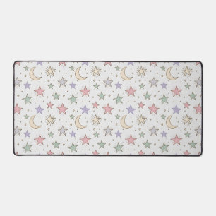 Motif Lune Étoile Fantaisiste
