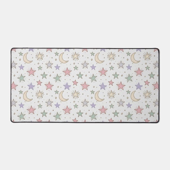 Motif Lune Étoile Fantaisiste (Recto)