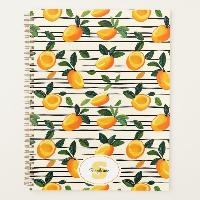 Motif Mango Aquarelle avec Feuilles verts (Devant)