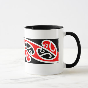 Motif maori 2 de Kowhaiwhai - tasse