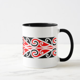 Motif maori 5 de Kowhaiwhai - tasse
