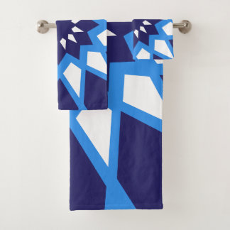 Motif Marocain Bleu Et Blanc