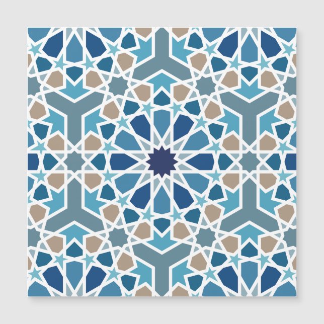 Motif marocain en carreaux (Devant)