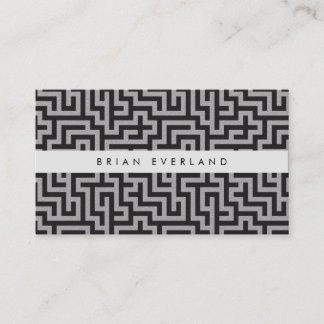 Motif Maze Noir Blanc Profil Rendez-vous