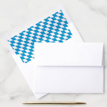Motif médiéval Bleu Blanc Bavière Diamant