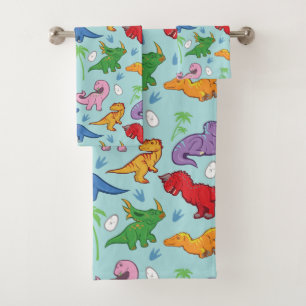 Motif mignon de dinosaure