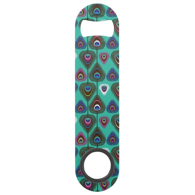 motif mignon de plume de paon (Devant)