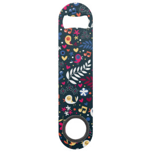 motif mignon d'oiseaux et de fleurs