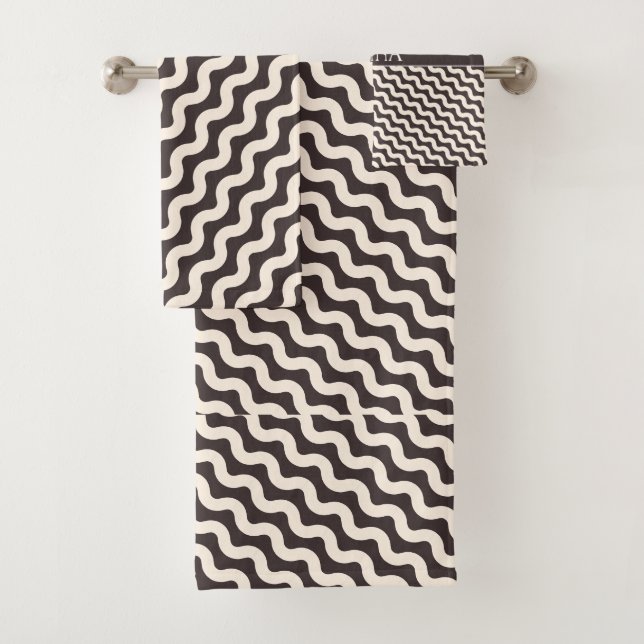 Motif minimal gris blanc (En situation)