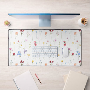 Motif minimaliste de fleurs sauvages aquarelle Cot