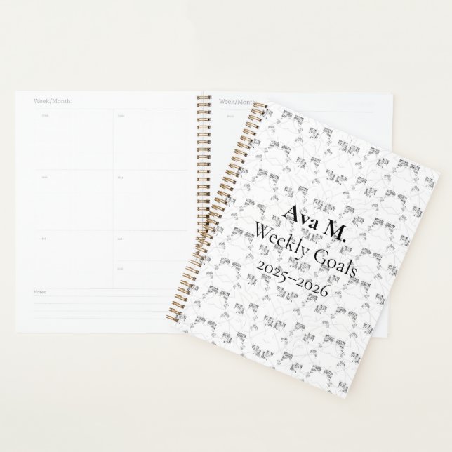 Motif minimaliste de rentrée scolaire | Été (Devant avec enveloppe)
