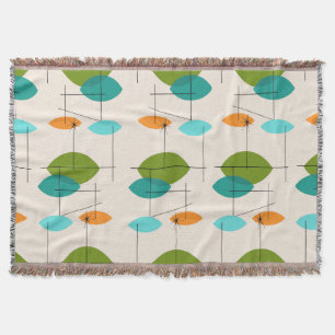 Motif mobile rétro atomique lancer la couverture