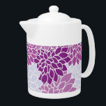 Motif moderne à fleurs violettes<br><div class="desc">Joli,  violet,  vintage motif de fleurs sur la décoration maison,  vaisselle et mobilier.</div>