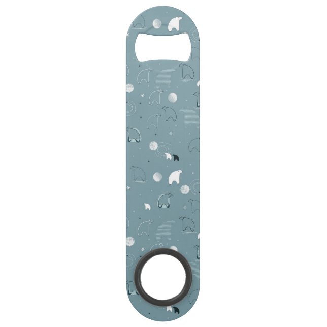 motif montrant un polaire mignon (Devant)