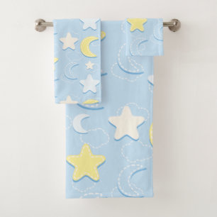 Motif Moon & Stars