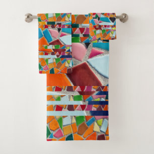 Motif mosaïque Abstrait