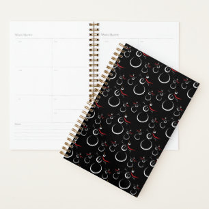 Motif motoneige d'hiver mignon noir
