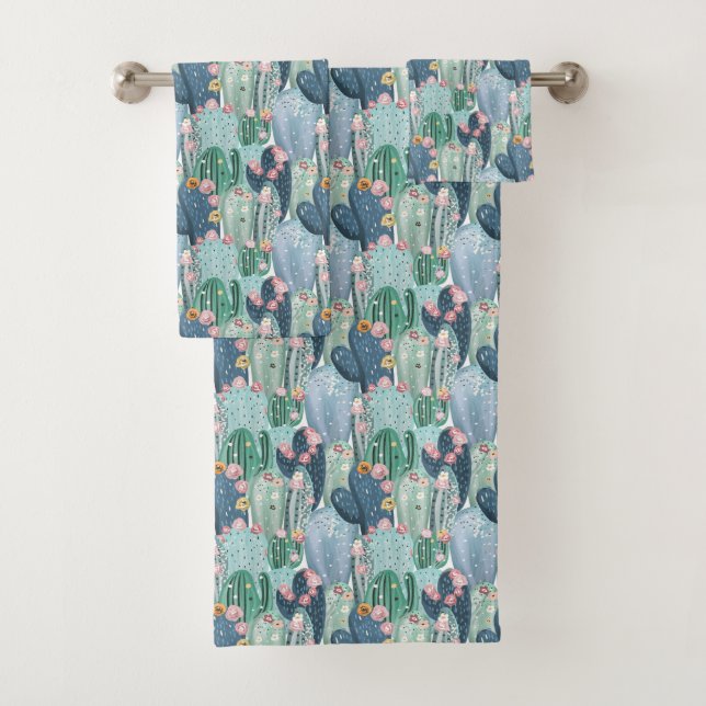 Motif mou de cactus de Patel (En situation)