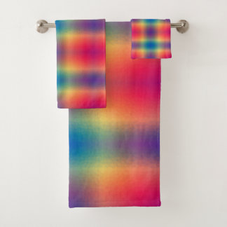 Motif multicolore brillant