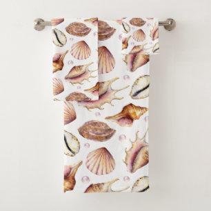 Motif Nautical Sea Shell