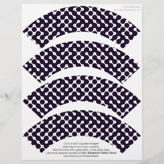Motif noir et blanc Enveloppes personnalisées Cupc
