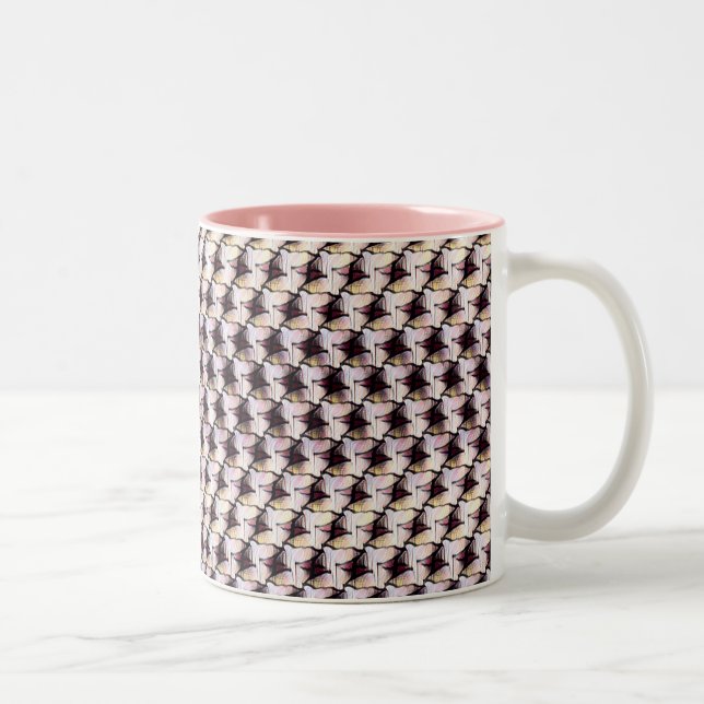 motif numérique Abstrait 1193 - Café Mug (Droit)