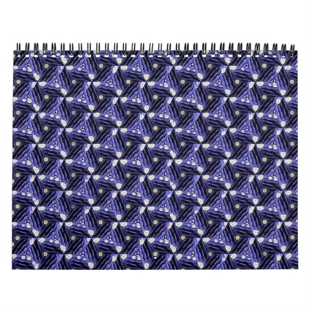 motif numérique Abstrait 1199 - Calendrier 2025 (Protection)