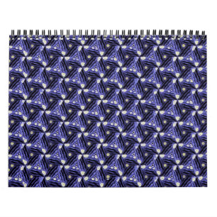 motif numérique Abstrait 1199 - Calendrier 2025