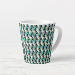 motif numérique Abstrait 1221 - Latte Mug