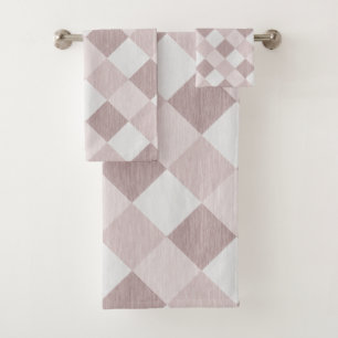 Motif Oblique de géométrique beige et gris