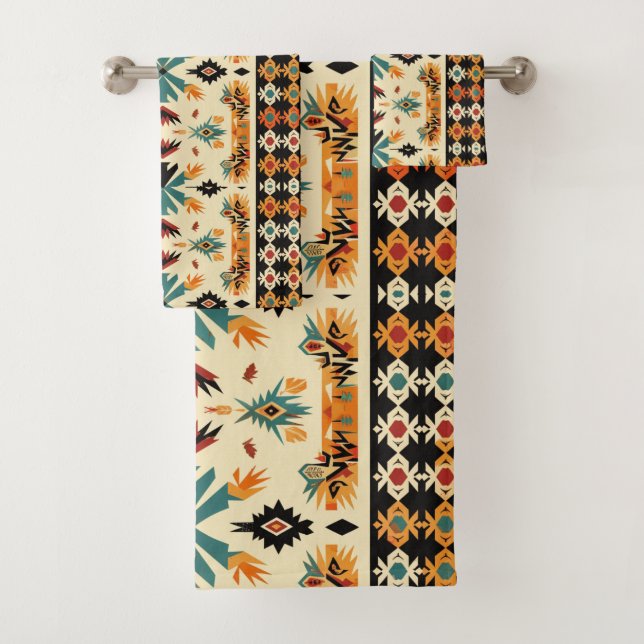 motif occidental cool carrelé (En situation)
