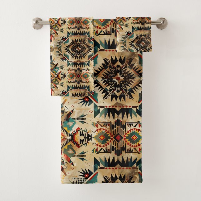 motif occidental cool carrelé (En situation)