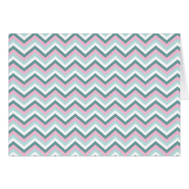 Motif Ocean Mist Chevron (Devant horizontal)