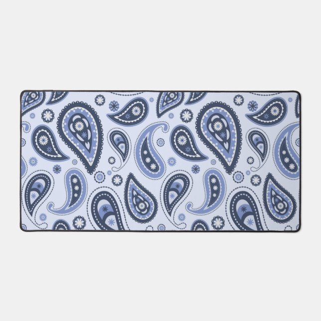 Motif Paisley Bleu (Recto)