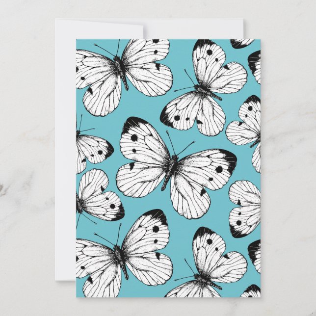 Motif papillon de choux (Devant)