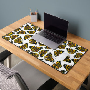 Motif papillon de femme peinte